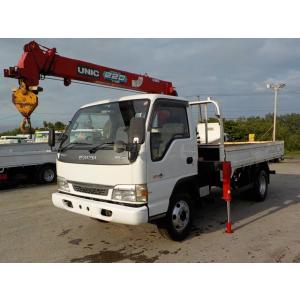 中古車 2トン4段クレーン いすゞ 中古車 ワイド エルフ ラジコン付 自動車 ワイド 373 厳選中古車ショッピング 大きな取引