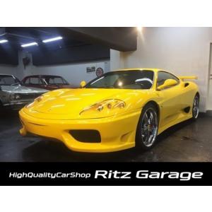 フェラーリ チャレンジストラーダーレ仕様 フェラーリ 360モデナ 360モデナ 139 194 厳選中古車ショッピング 中古車 中古車 黒革シート