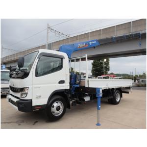中古車 三菱ふそう エアロミディ 2.9t吊5段 木平 高床ワイド超ロング