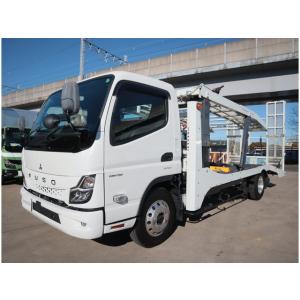 中古車 三菱ふそう キャンター 2台積みキャリアカー