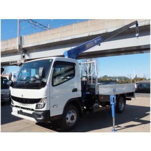中古車 三菱ふそう キャンター 2.9t吊4段クレーン ワイドロング