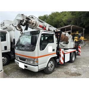 【支払総額7,150,000円】中古車 いすゞ エルフ 穴掘建柱車/実走行6,818km