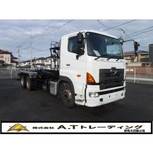 【支払総額10,700,000円】【ローン最低月額120,200円〜】中古車 日野 プロフィア 新明和10.8t上物同年2デフ6x4