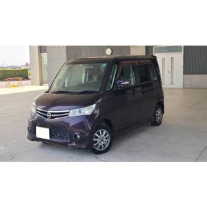 【支払総額180,000円】中古車 日産 ルークス 両側スライド左パワスラ  ナビ ABS｜kurumaerabi