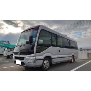 【支払総額9,500,000円】中古車 トヨタ コースター 28人乗り 冷蔵庫付き