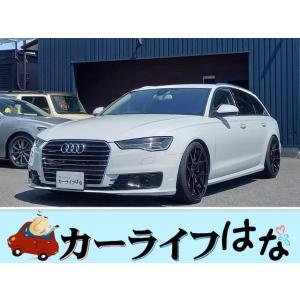 【支払総額1,870,000円】中古車 アウディ A6アバント 車高調 黒革シート 社外20インチア...