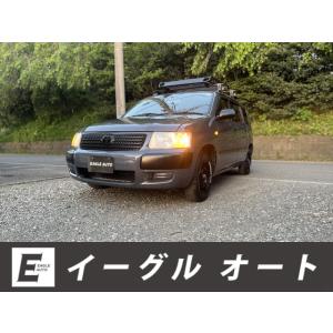 【支払総額750,000円】中古車 トヨタ サクシード ルーフカーゴ付/オールペイント済 グレー