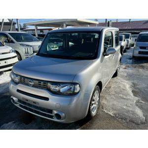 【支払総額390,000円】中古車 日産 キューブ 15S FOUR 4WD 禁煙車 記録簿 エンジ...