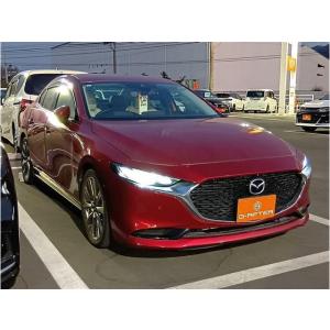 【支払総額1,681,000円】中古車 マツダ MAZDA3セダン 禁煙車 白本革シート 純正8.8...