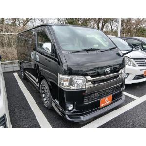 【支払総額3,327,000円】中古車 トヨタ ハイエースバン 禁煙車 モデリスタエアロ 後席モニタ...