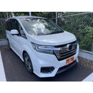 【支払総額1,918,000円】中古車 ホンダ ステップワゴン 禁煙車 黒ハーフ革シート