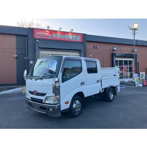 【支払総額3,440,000円】中古車 トヨタ トヨエース 2t積・Wキャブ・垂直ゲート・全低床
