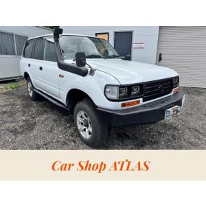 【支払総額4,005,000円】中古車 トヨタ ランドクルーザー80 MTディーゼルターボ! 前後デ...