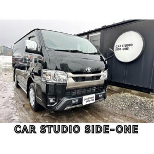 【支払総額5,880,000円】中古車 トヨタ ハイエースバン GRフルエアロ全方位モニターベットキット