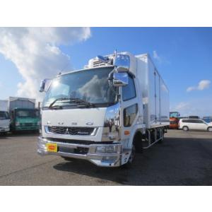 【支払総額10,758,000円】中古車 三菱ふそう ファイター 4t 冷蔵冷凍車ゲート付 ワイド ゲート付