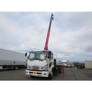 【支払総額8,893,000円】中古車 いすゞ フォワード 4t クレーン付 4段ラジコンフックイン