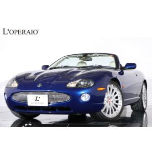 【支払総額4,450,000円】中古車 ジャガー XKコンバーチブル 限定10台 アイボリー革 紺幌...