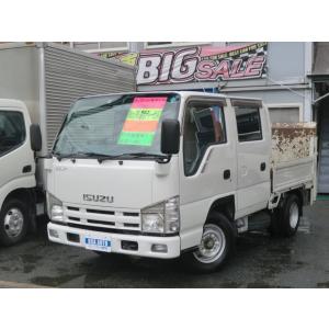 【支払総額1,590,000円】中古車 いすゞ エルフ 1.7t Wキャブ パワーゲート付