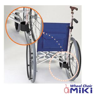 ミキ 車いす用オプション 杖入れ 1本用 MS-132 車椅子 UL-516914