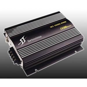 音に重厚感！新製品 フォルテッシモ1800W2chパワーアンプ 新品