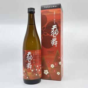 【北陸・石川地酒】天狗舞　山廃仕込純米酒　梅鉢ラベル　車多酒造【専用BOX入】てんぐまい　720ml　16°　精米歩合60%　石川県　白山市