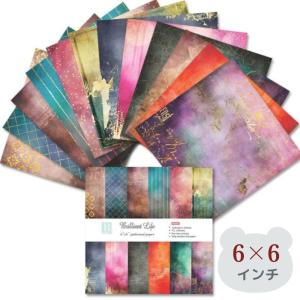 スクラップブッキング ペーパー フルーツ イチゴ 苺 中性紙 アシッド