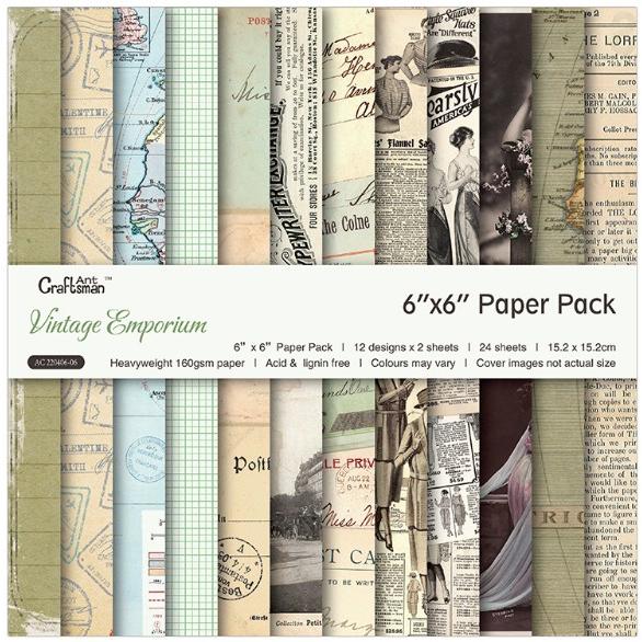 スクラップブッキング ペーパー 人物 英字 地図 レトロ 中性紙 アシッドフリー 6×6インチ 背景...