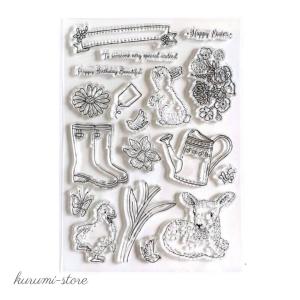 クリアスタンプ 船 灯台 錨 帆船 はんこ アルバム 海外 スタンプ