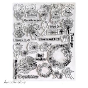 クリアスタンプ 船 灯台 錨 帆船 はんこ アルバム 海外 スタンプ