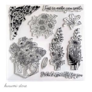 クリアスタンプ 船 灯台 錨 帆船 はんこ アルバム 海外 スタンプ