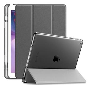 ipad7/8/9ケース ペンシル収納付き 3つ折り手帳型  10.2インチ 黒