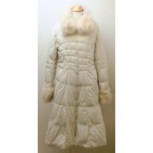 888-14】ミンクファー付き シルク コート サイズM【菊地質店】 : 菊地