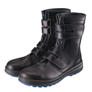 シモン 安全靴 長編 SS 33 C 付 黒 JIS 8101 S種 規格 チャック ワイド
