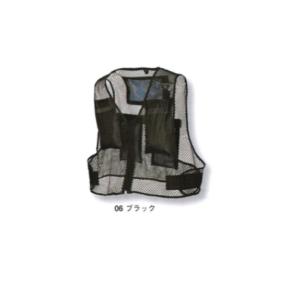 S AIR SHIN MEN 3014 保冷剤 5個 付 メッシュ ベスト 空調服 軽量 アウトドア ワーク 熱中症対策