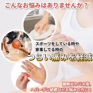 へバーデン結節 指サポーター ばね指 親指 人...の詳細画像1