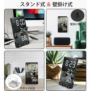 デジタル時計 LEDデジタル 目覚まし時計 ミ...の詳細画像5