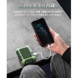 ベルトファン 腰掛け扇風機 携帯扇風機 腰ベル...の詳細画像5