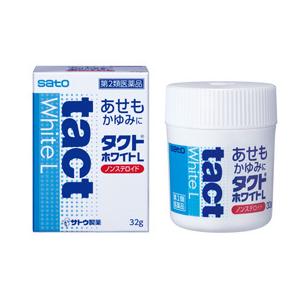 佐藤製薬 【第2類医薬品】あせも・かゆみに タクトホワイトL 32g