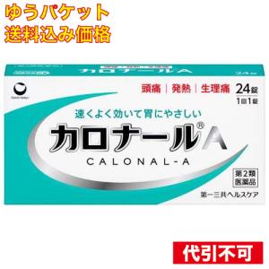 ゆうパケット）【第2類医薬品】 カロナールA 24錠 【セルフメディケーション税制対象】