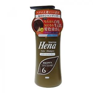 テンスター ヘナ カラートリートメント6c チャコールブラウン 10本 テンスター ヘナ カラートリートメント チャコールブラウン 250g【6c
