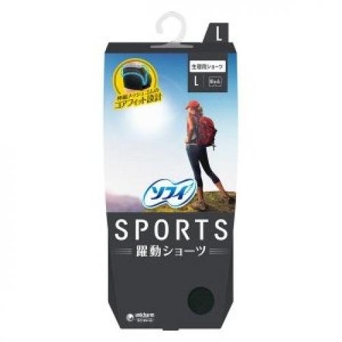 ソフィ SPORTSショーツ L ブラック