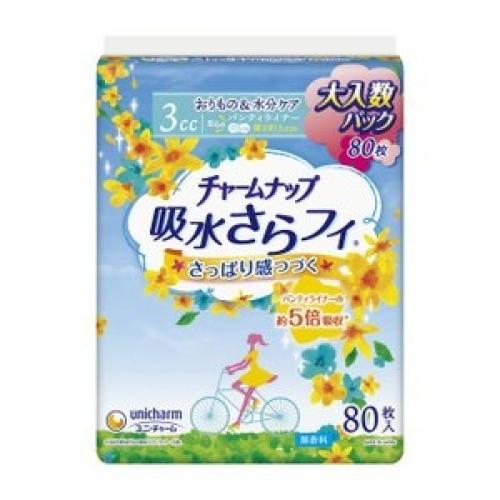 チャ−ムナップ パンティライナ− 80枚