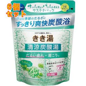 きき湯 清涼炭酸湯 すっきりミントの香り 360g×6個｜kusuriaoki-2