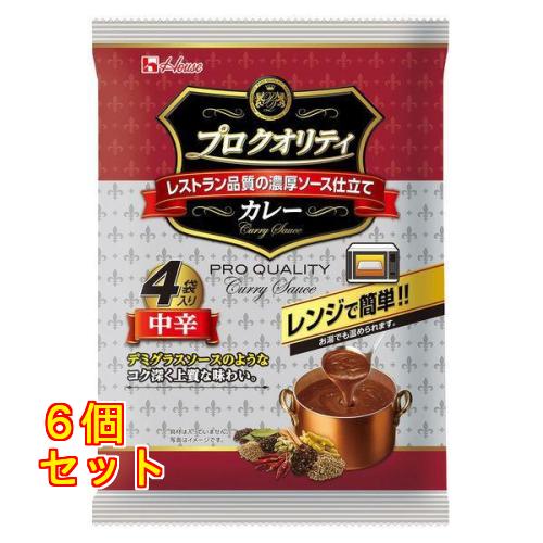プロクオリティ カレー 中辛 170g×4袋入×6個