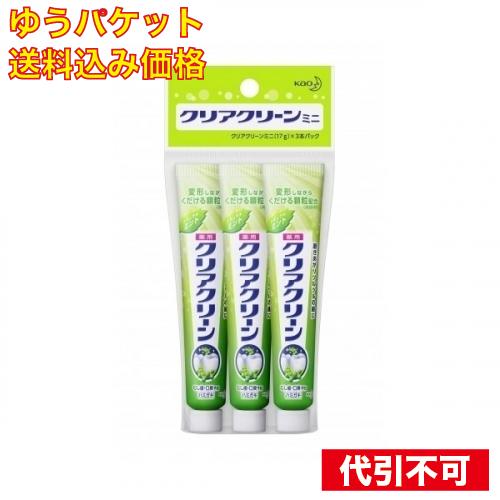 【ゆうパケット送料込み】クリアクリーン　ミニ　５１ｇ（１７ＧＸ３）