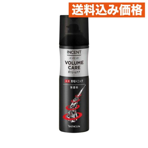 【医薬部外品】バスクリン インセント 薬用育毛トニック ボリュームケア 190g