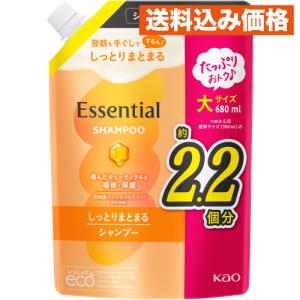 エッセンシャル しっとりまとまる シャンプー つめかえ用 ( 1800ml×6