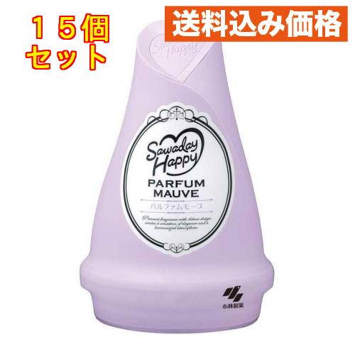 小林製薬 サワデーハッピーパルファム モーブ 120g×15個