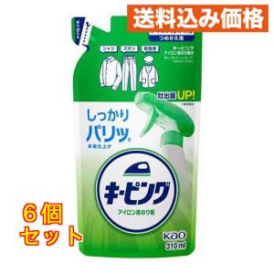 花王 キーピング アイロン用のり剤 つめかえ用 310mL×6個