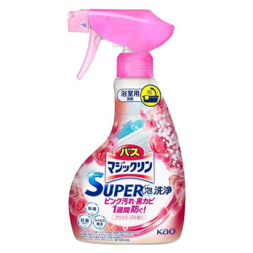 バスマジックリン 泡立ちスプレー スーパー泡洗浄 アロマローズ 本体 350mL
